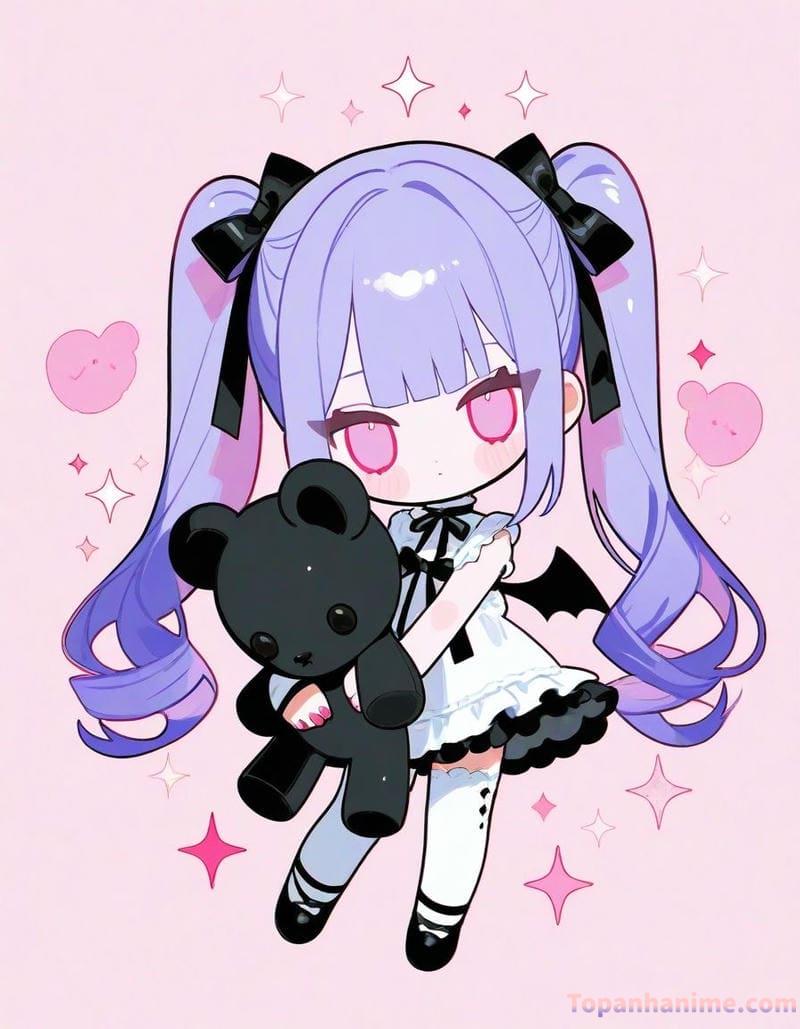 ảnh anime nữ chibi xinh iu