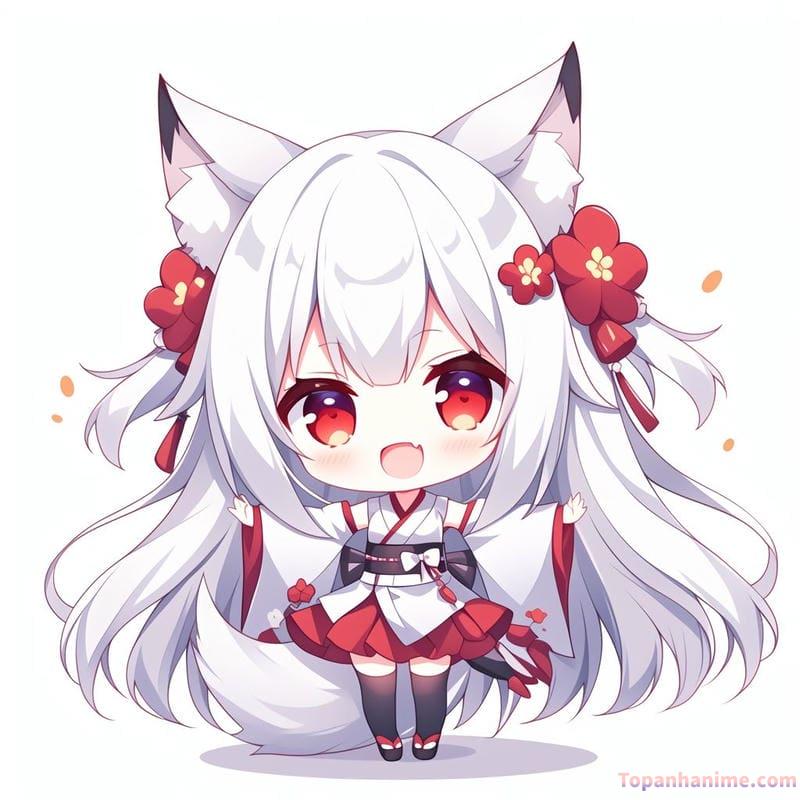 ảnh anime nữ chibi xinh iuu