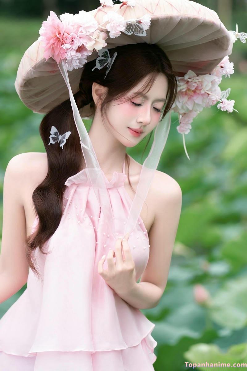 ảnh gái cấp 3 chụp che ô