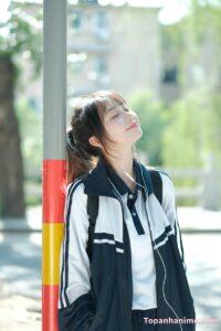 ảnh gái cấp 3 đáng yêu trong nắng