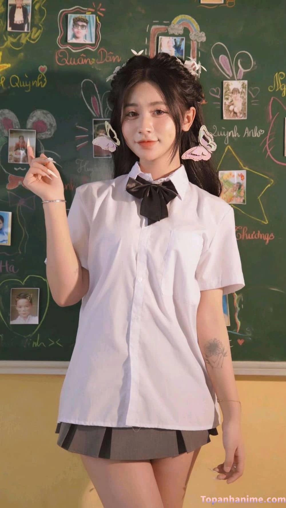 ảnh gái cấp 3 nhẹ nhàng