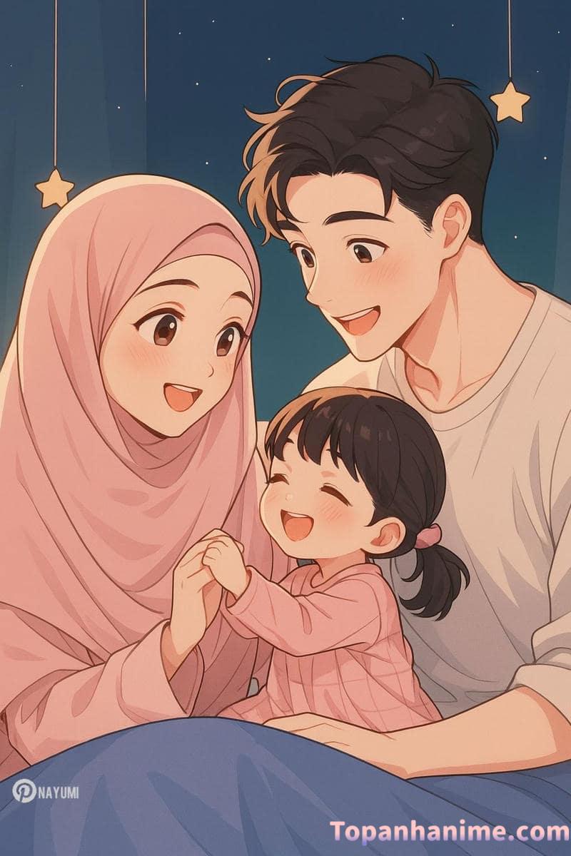 ảnh gia đình chibi đeppp