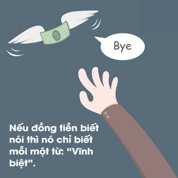 ảnh meme ví rỗng ngộ nghĩnh