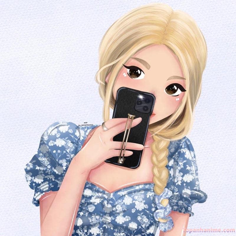 ảnh rose chibi chụp