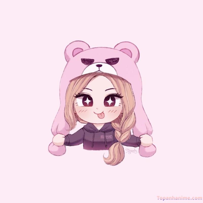 ảnh rose chibi cute