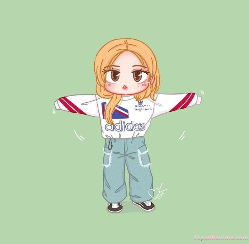 ảnh rose chibi cutee