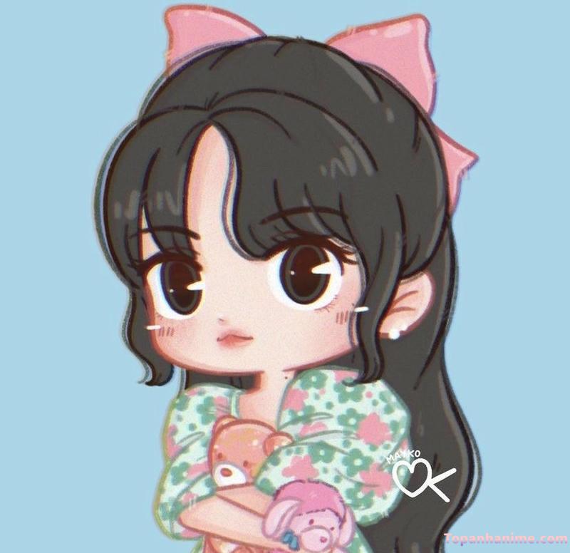 ảnh rose chibi đẹp xinh