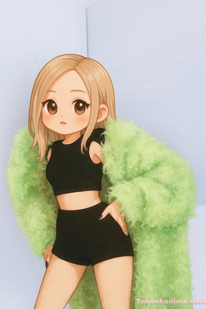 ảnh rose chibi diễn