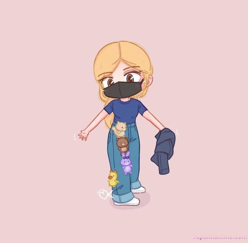 ảnh rose chibi trend