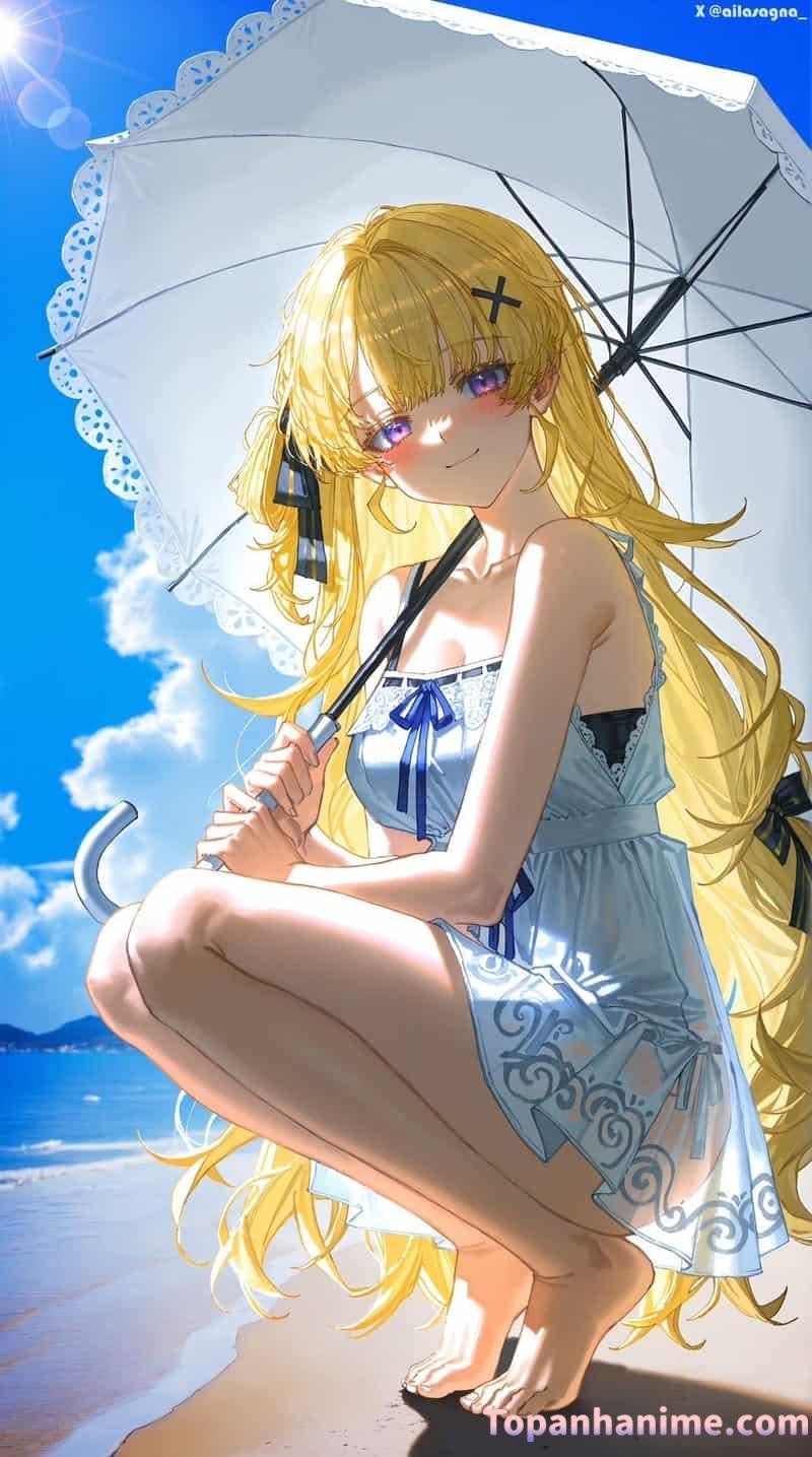 anime tóc vàng đẹp