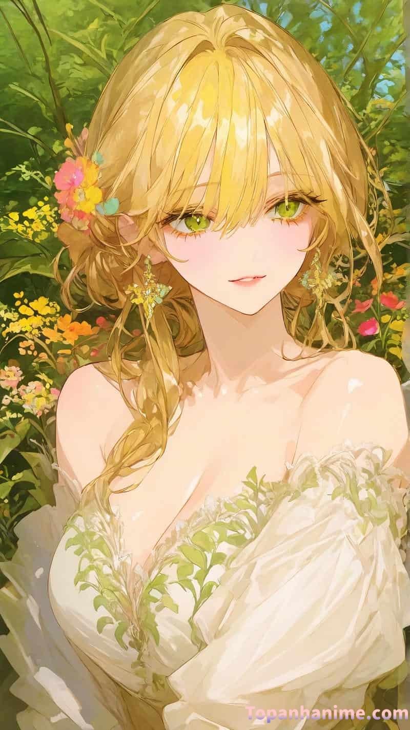 anime tóc vàng nàng thơ