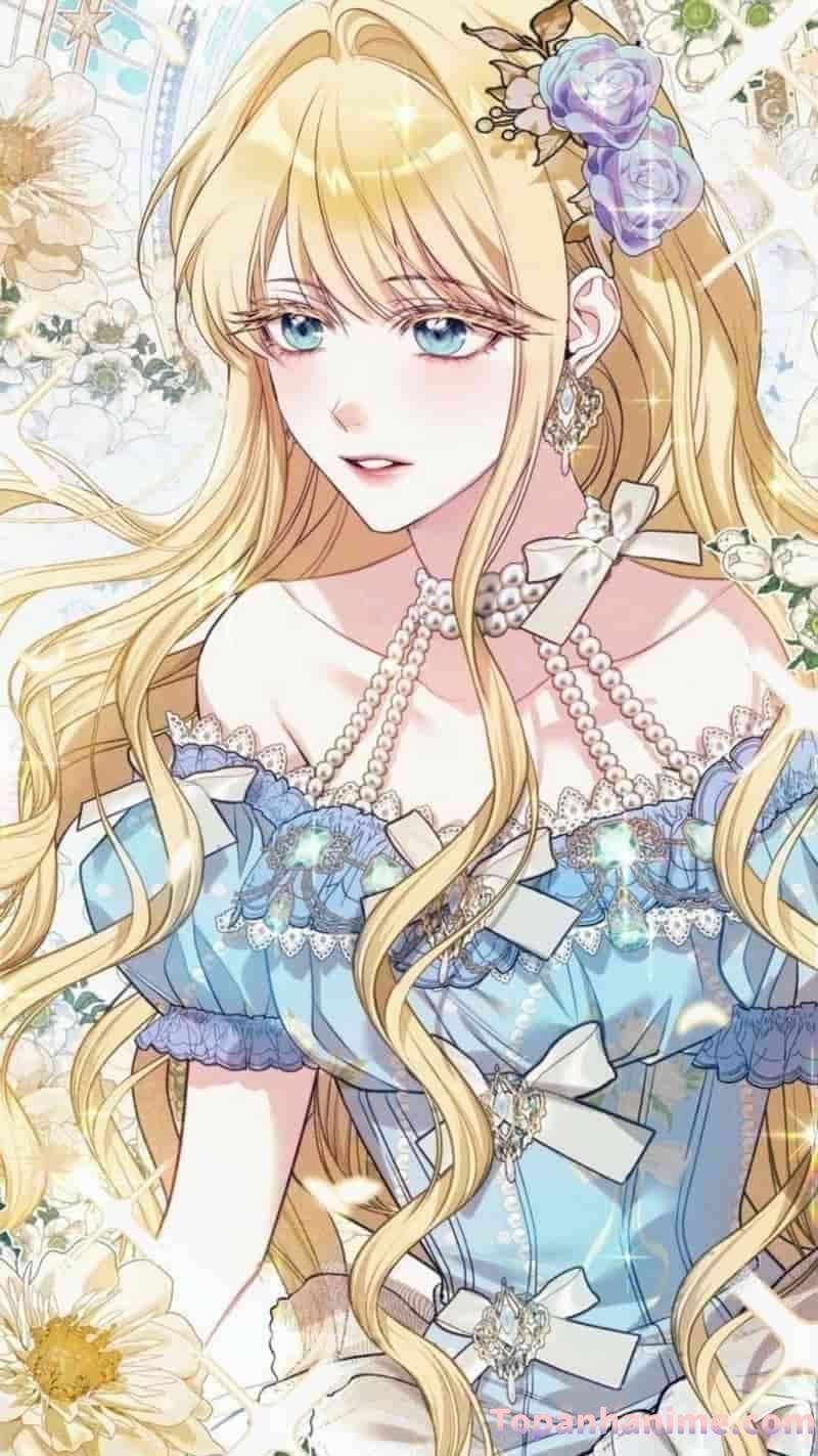 anime tóc vàng vẽ đẹp