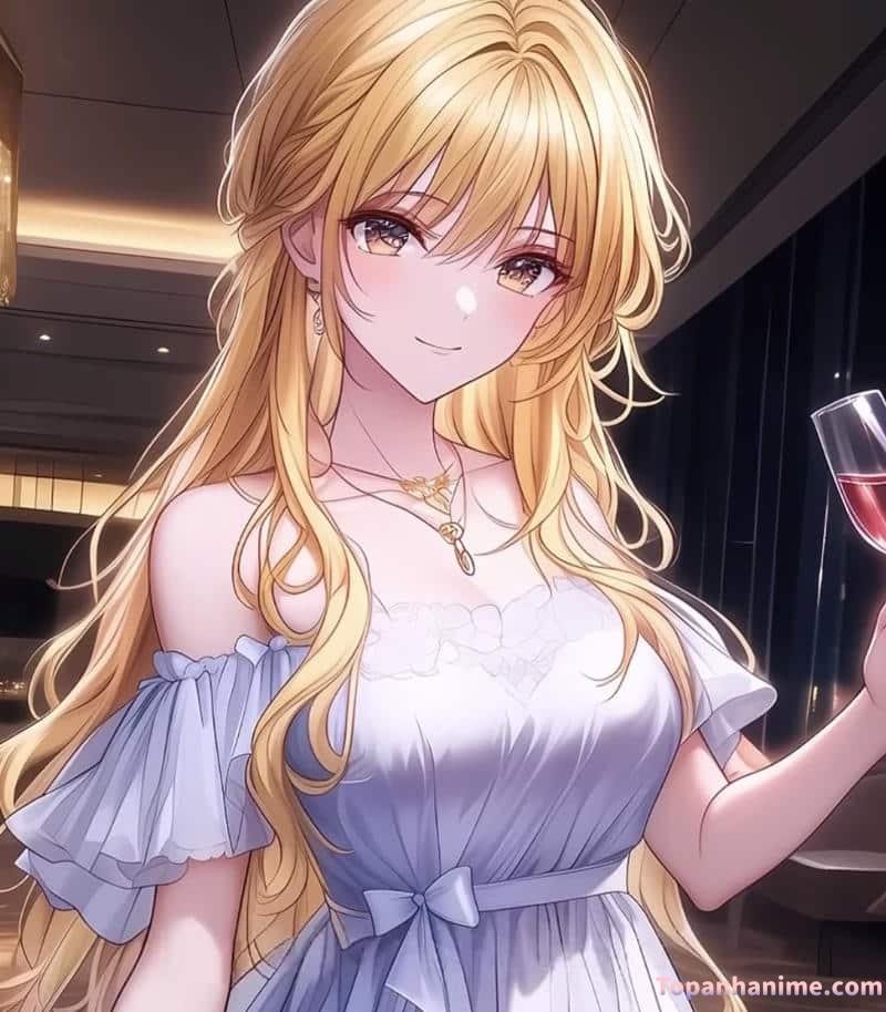 anime tóc vàng xinhh