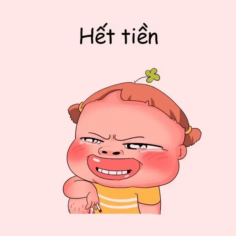 hết tiền gòi