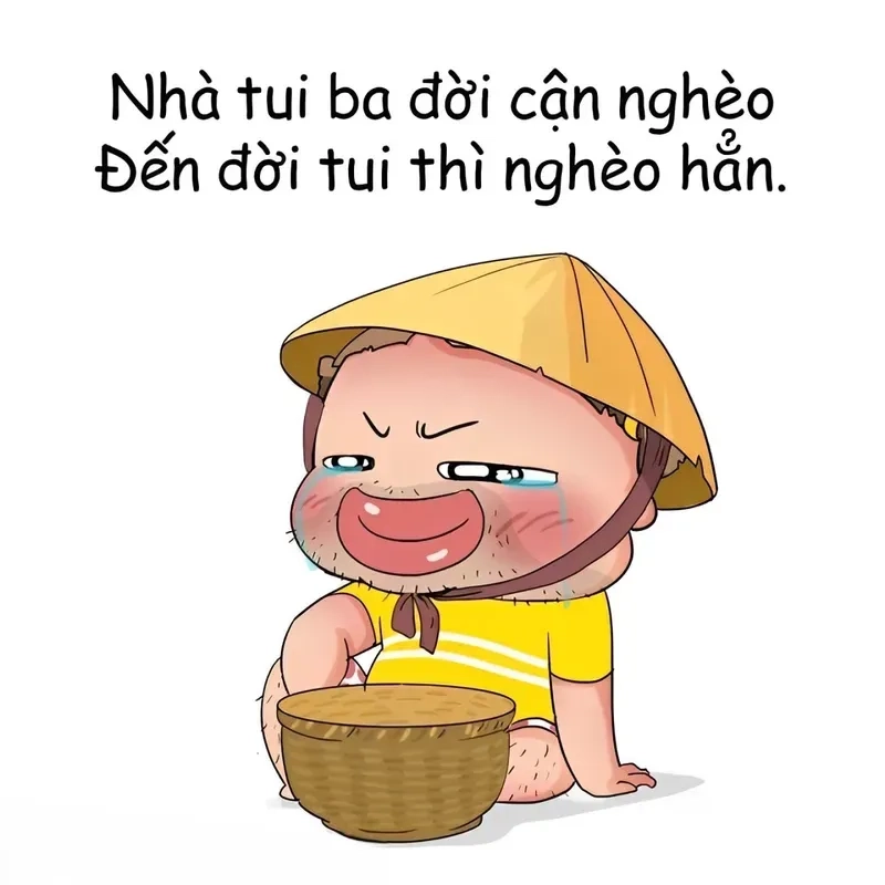 hết tiền meme hài