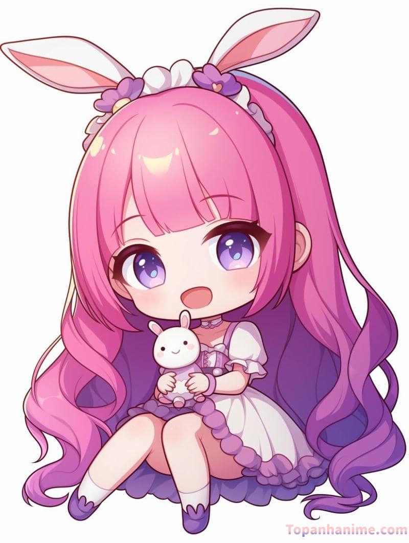 hình ảnh anime nữ chibi