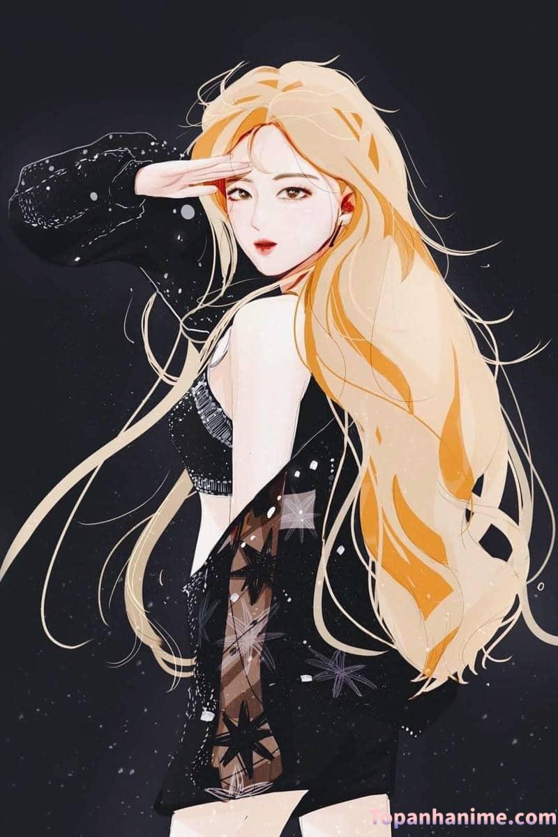 hình ảnh rose chibi diễn