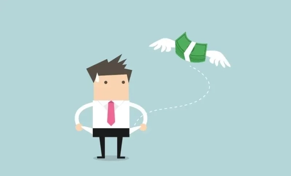 hình chế ví rỗng meme hoạt hình