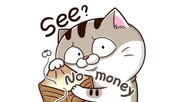 meme về ví rỗng cười bể bụng