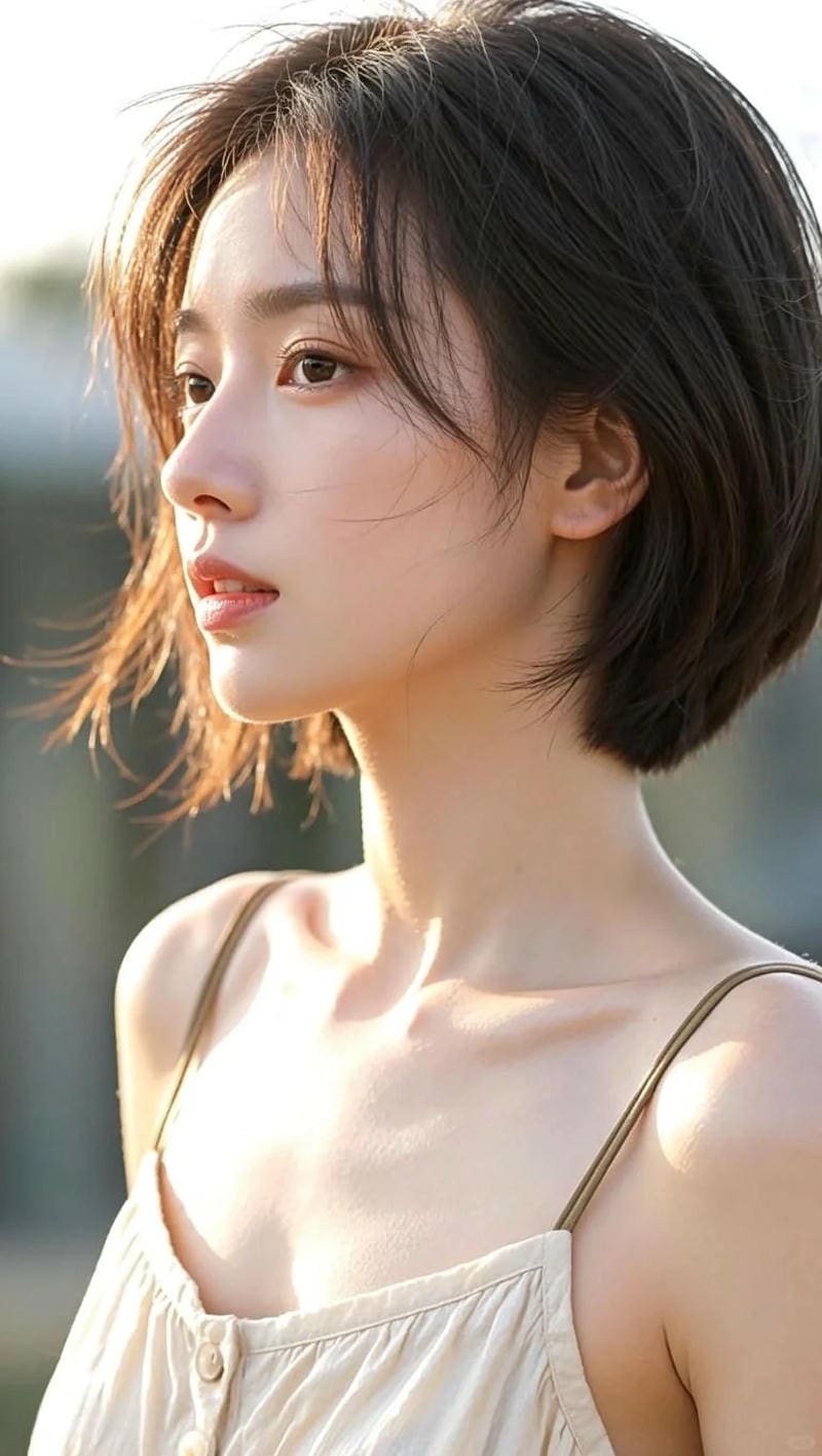 Album hình ảnh gái xinh tóc ngắn chuẩn xu hướng