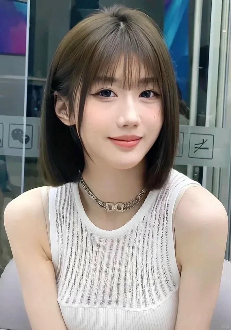 Album hình ảnh gái xinh tóc ngắn nhẹ nhàng