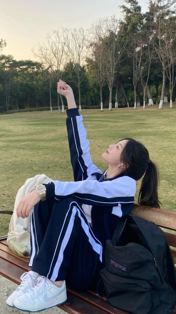 Album hình gái học sinh cảm xúc nhẹ nhàng