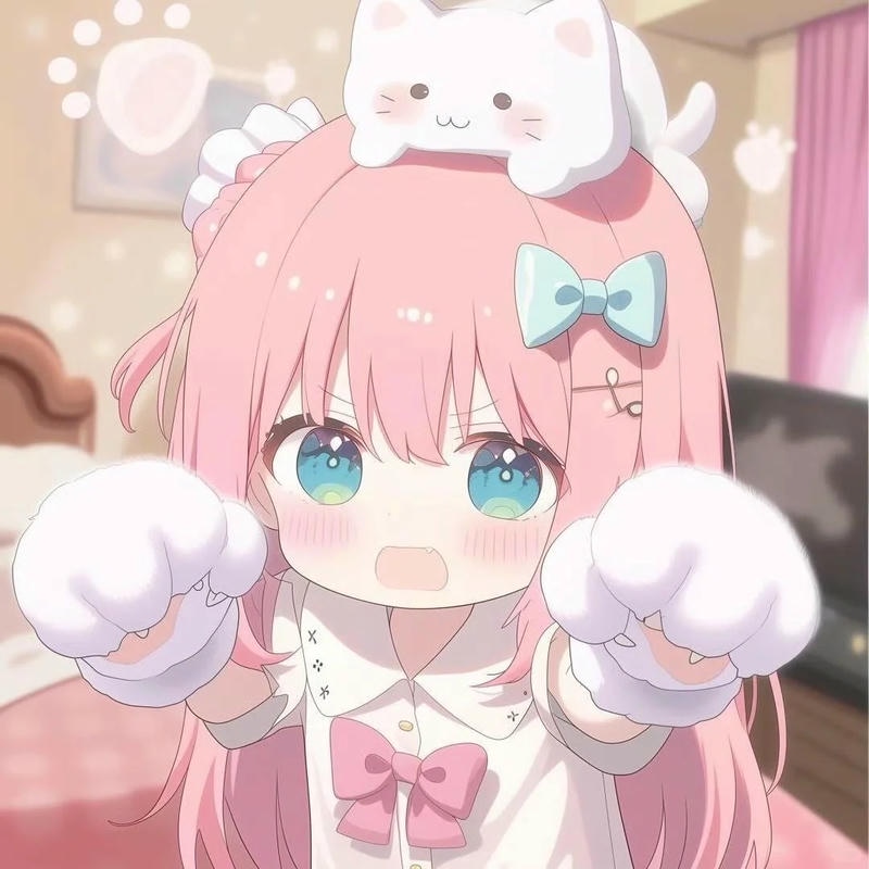 Ảnh cô gái hoạt hình đáng yêu tải ảnh nhanh