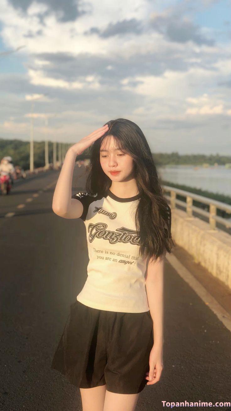 Ảnh gái lớp 9 học đường