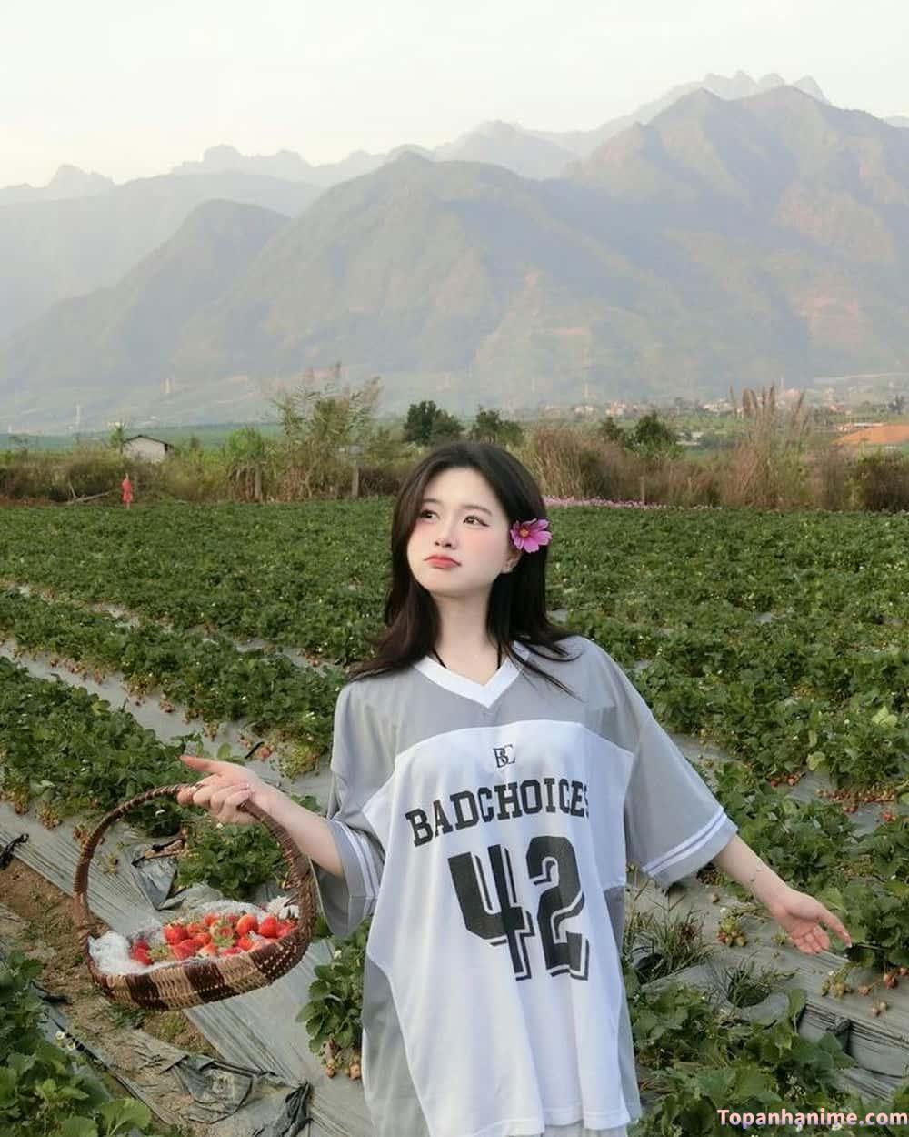 Ảnh gái lớp 9 hồn nhiên