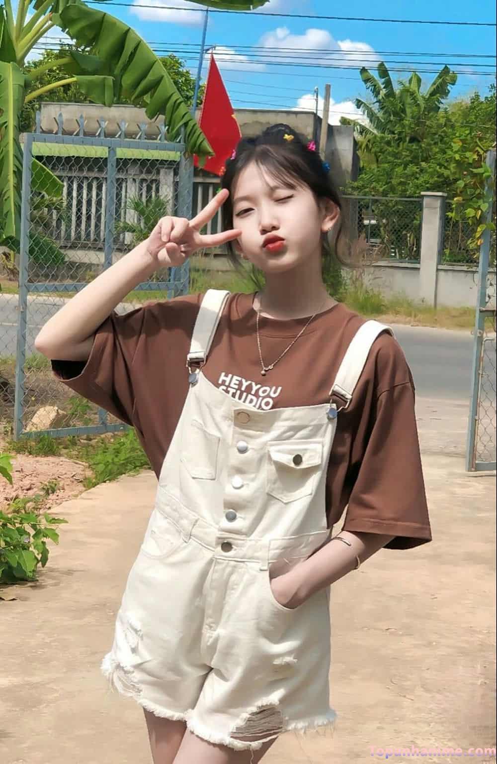 Ảnh gái lớp 9 xinh