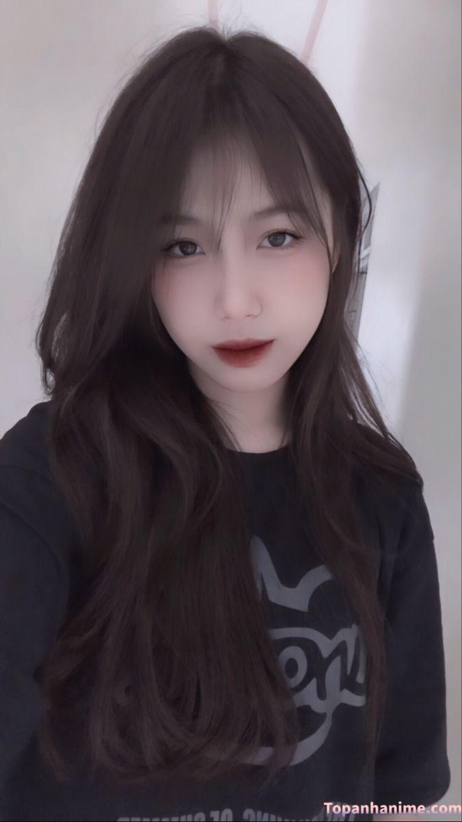 Ảnh gái xinh tóc dài duyên