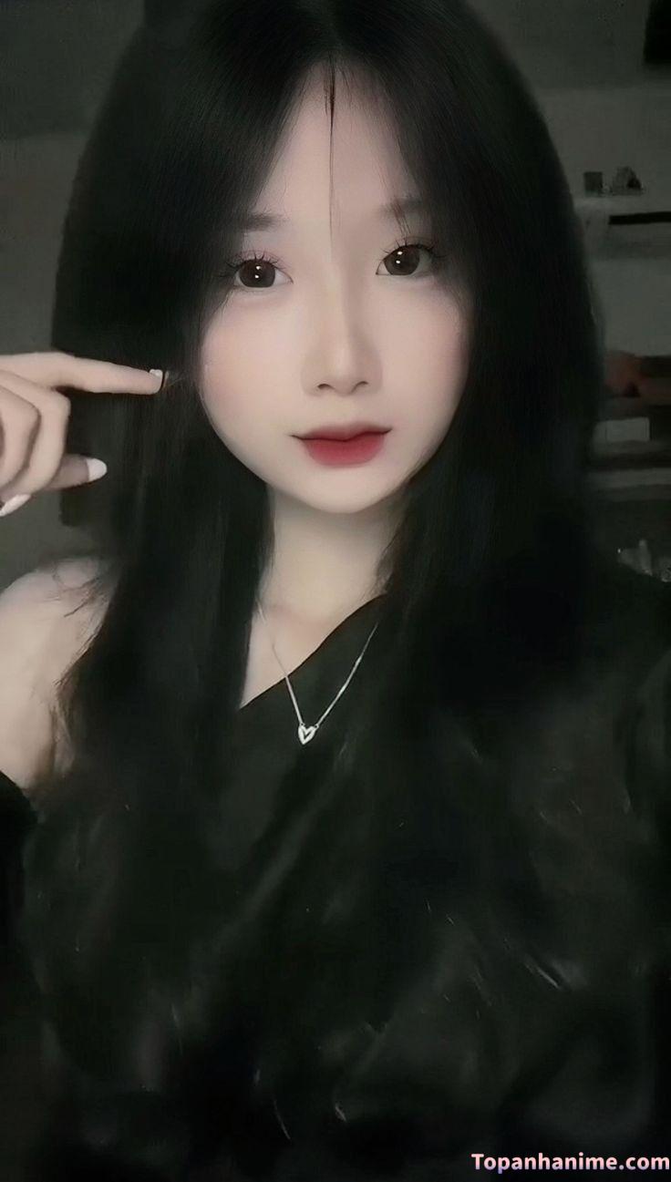 Ảnh gái xinh tóc dài thẳng
