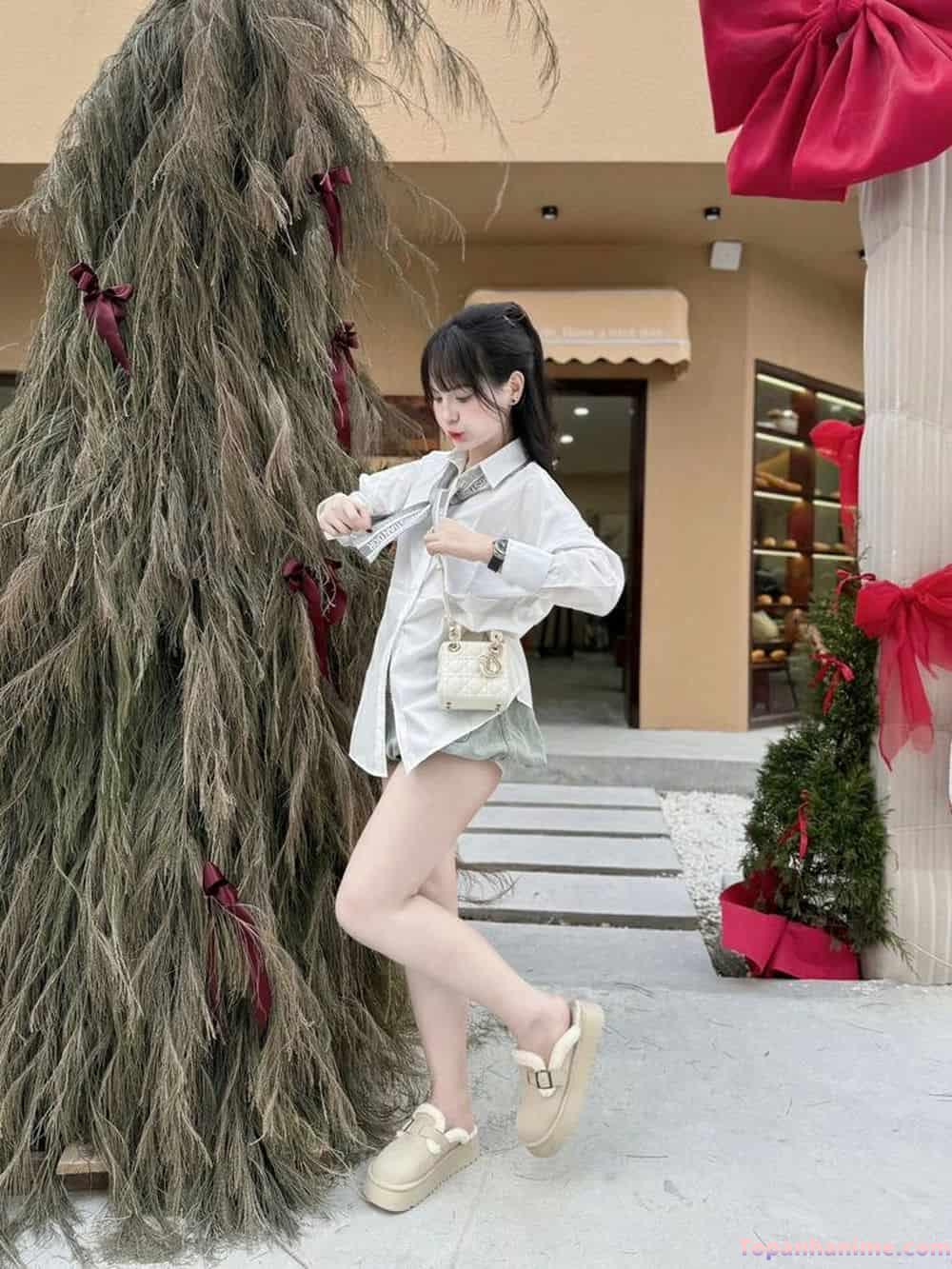 Ảnh người mẫu mặc quần