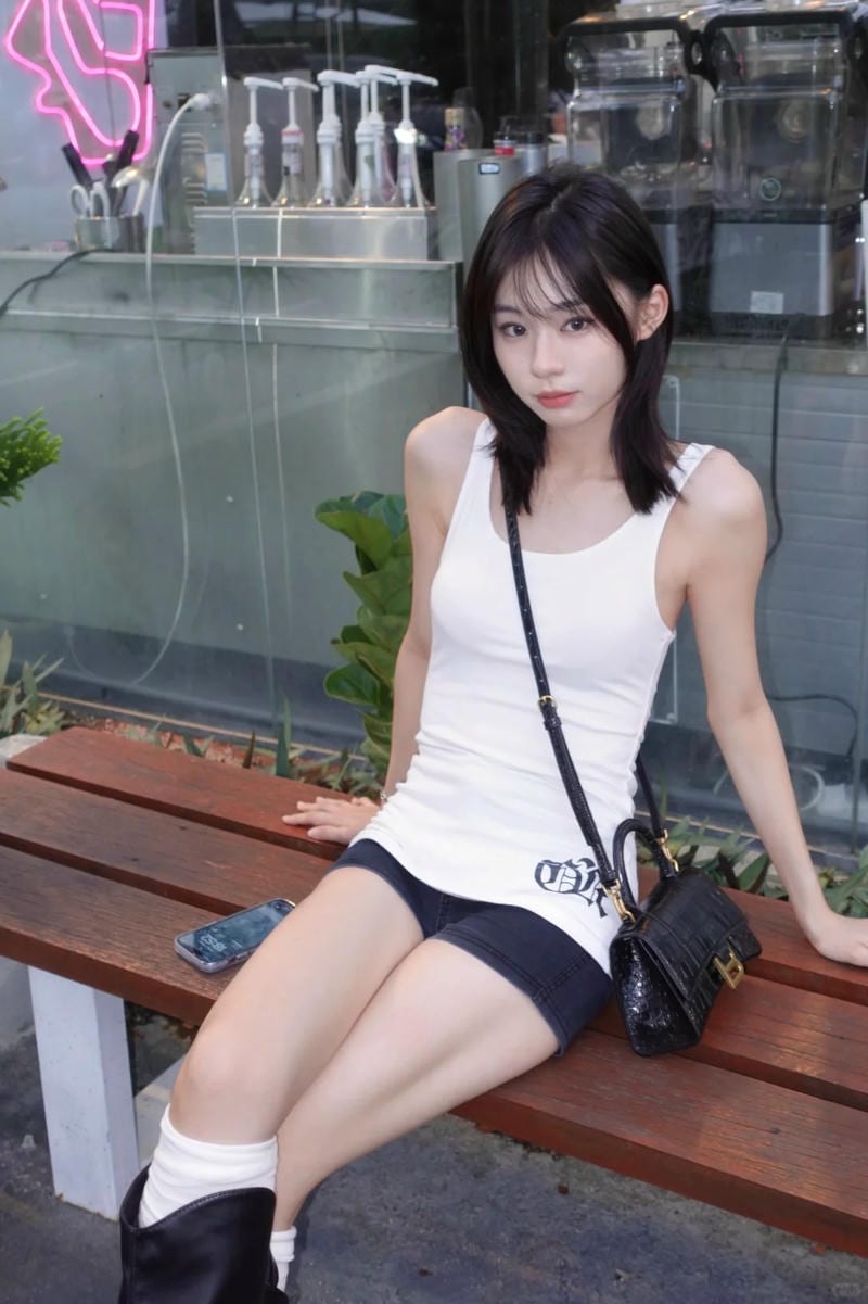 Avatar gái xinh tóc ngang vai 2k3 nổi bật