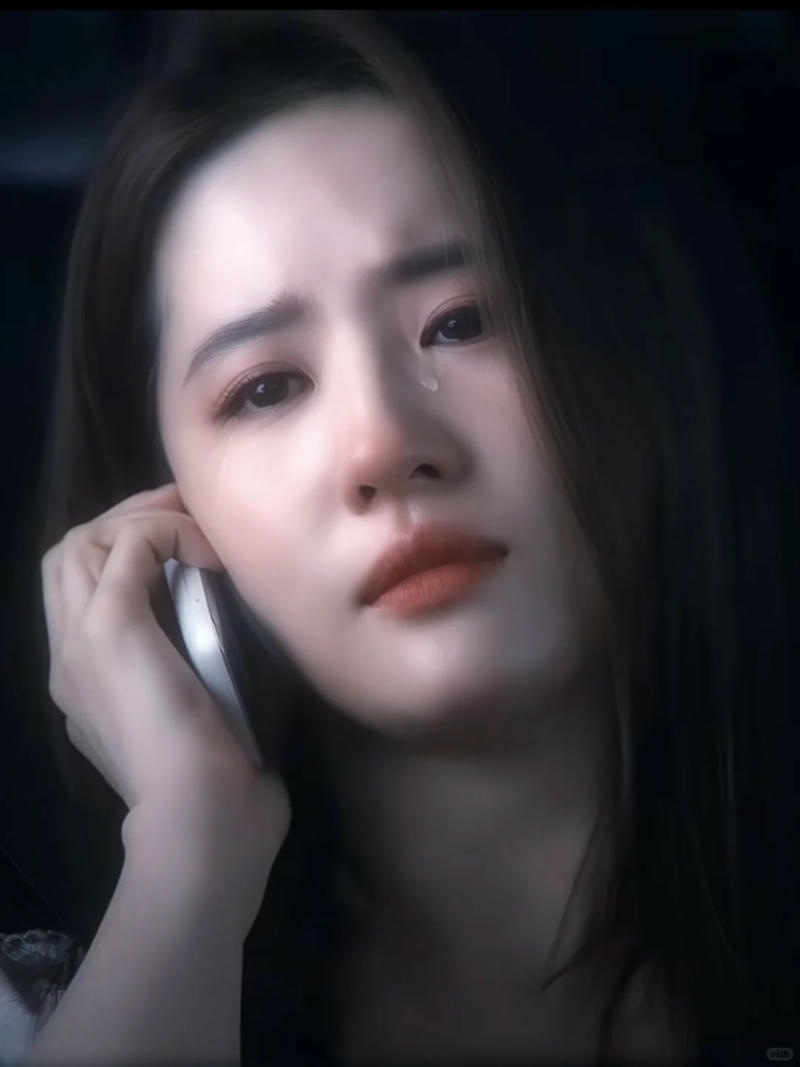 Bộ ảnh con gái khóc tâm trạng