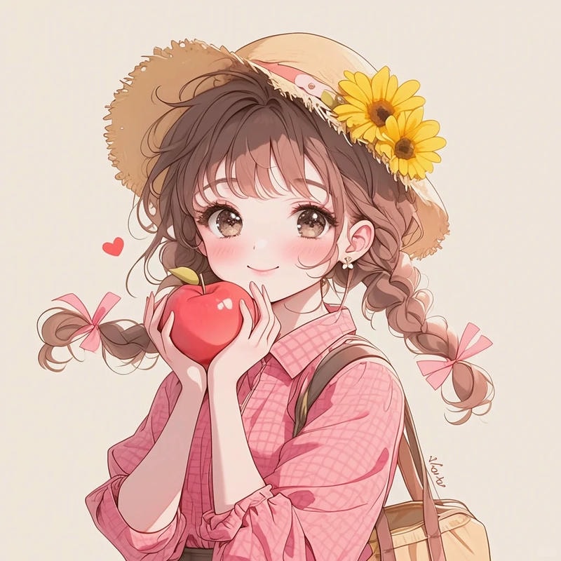 Hình ảnh cô gái hoạt hình xinh đẹp