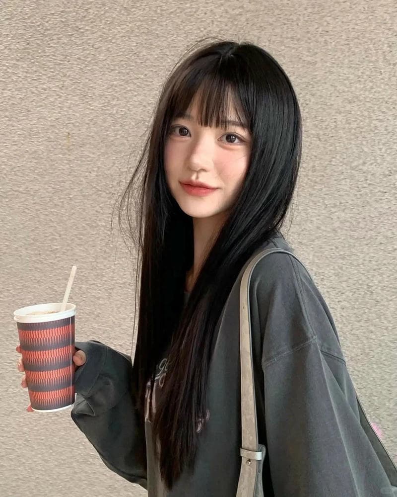 Hình ảnh gái xinh hàn quốc duyên nụ cười