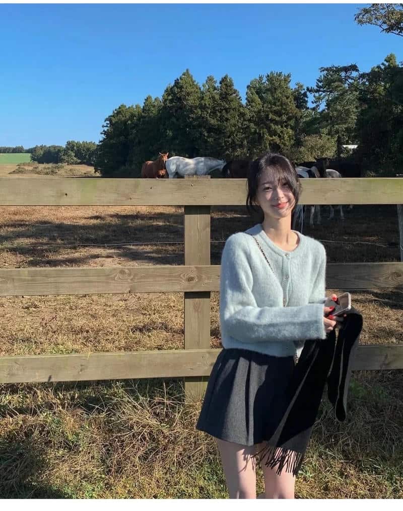 Hình ảnh gái xinh hàn quốc thân thiện gần gũi