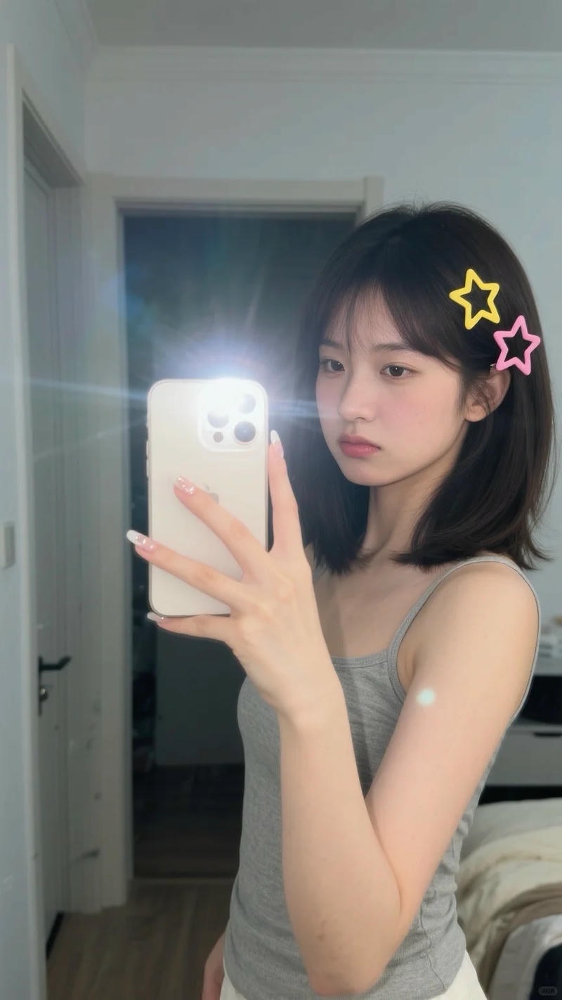 Hình ảnh gái xinh tóc ngắn phong cách nhẹ nhàng