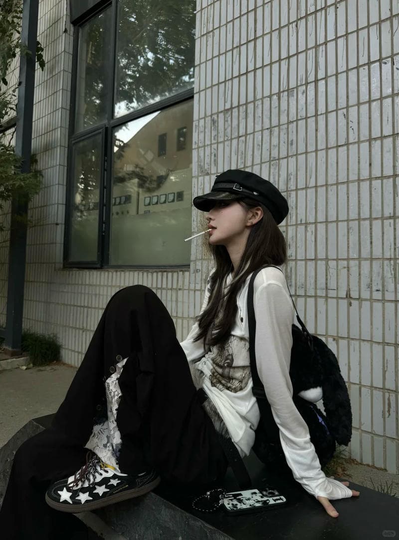 Hình avatar gái xinh ngầu thần thái cuốn hút