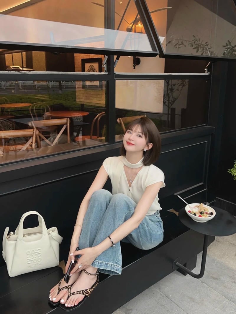 Hình avatar gái xinh tóc ngắn ngọt ngào