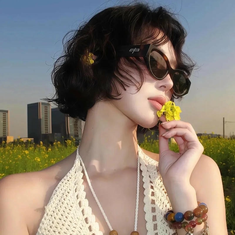 Loạt hình ảnh gái xinh tóc ngắn cá tính