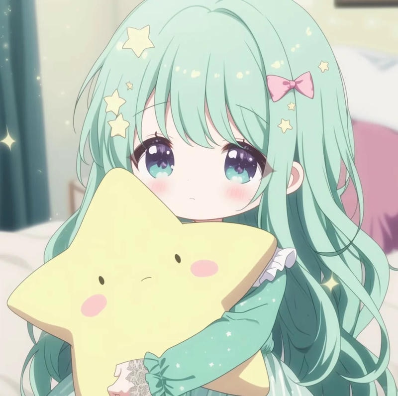 Loạt hình cô gái hoạt hình đa dạng