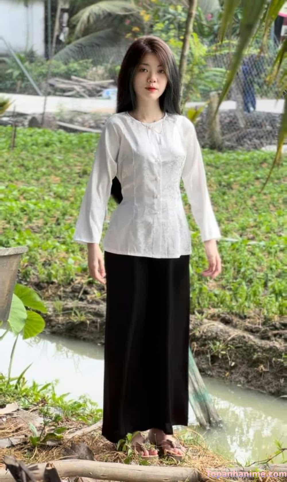 Nàng thơ miền Tây đẹp