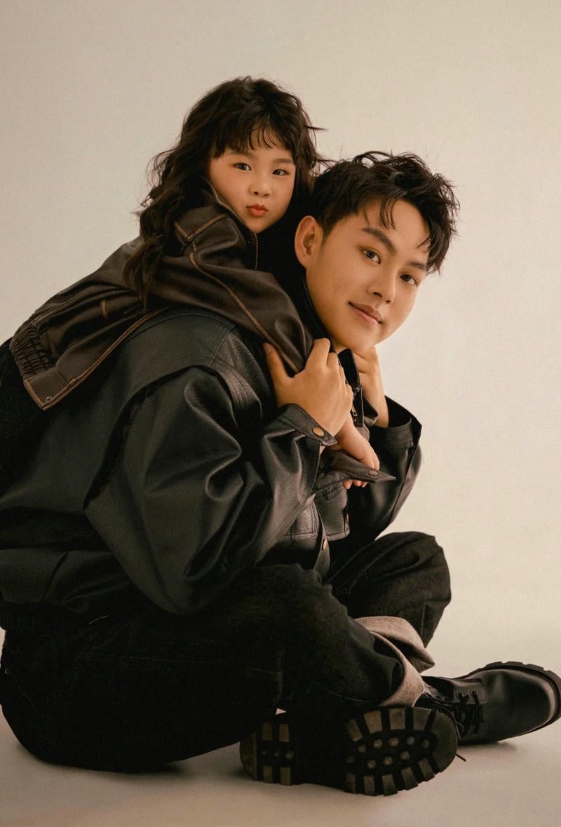 Ngắm ảnh cha và con gái bình yên