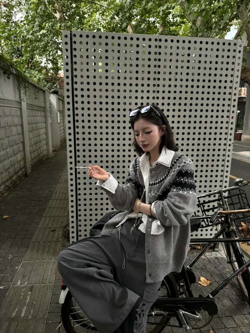 Ngắm ảnh gái xinh ngầu chuẩn thời trang