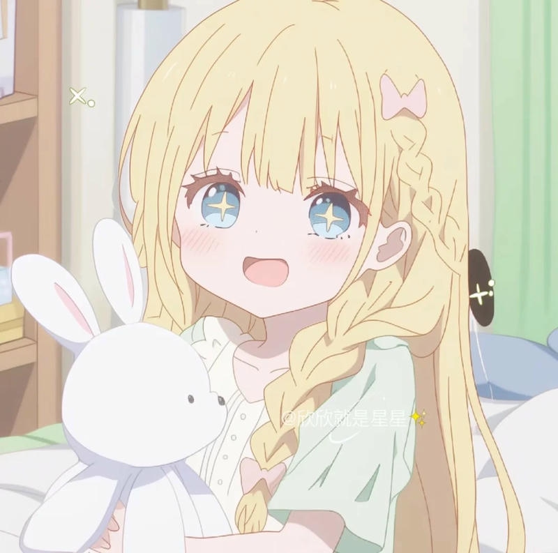 Tải ảnh cô gái hoạt hình cute