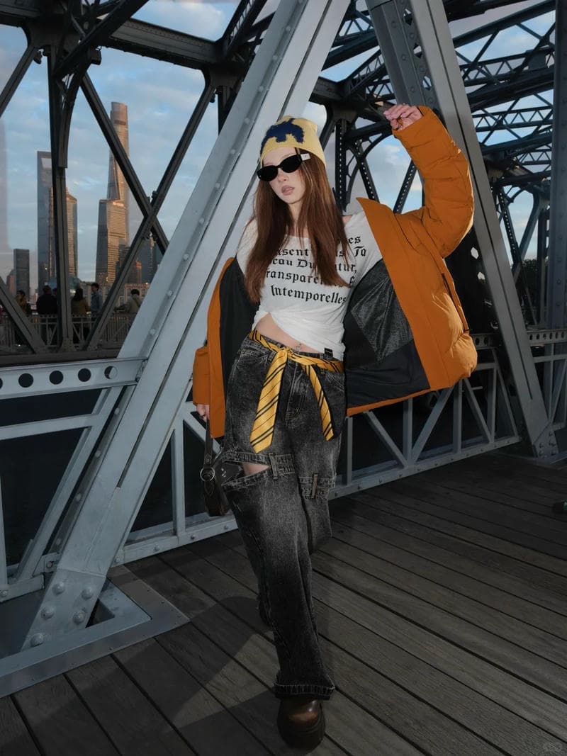 Tải ảnh gái xinh ngầu phong cách mạnh mẽ