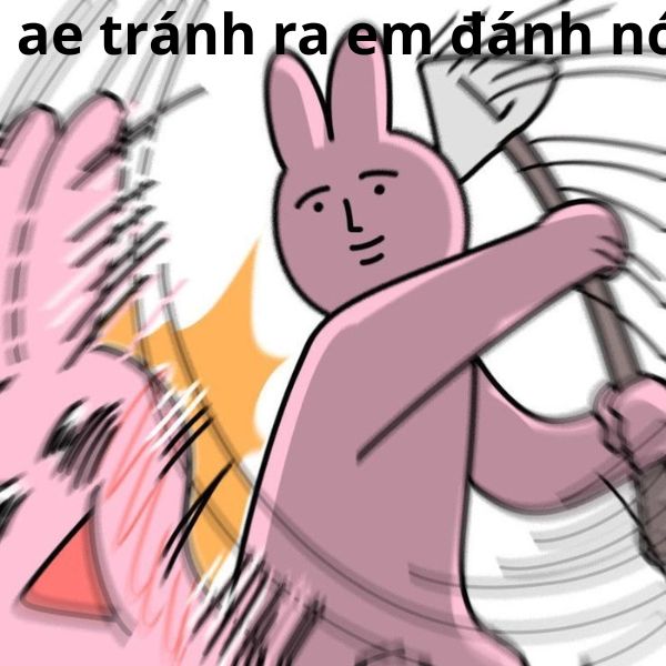 anh em chahs ra tao đánh nó