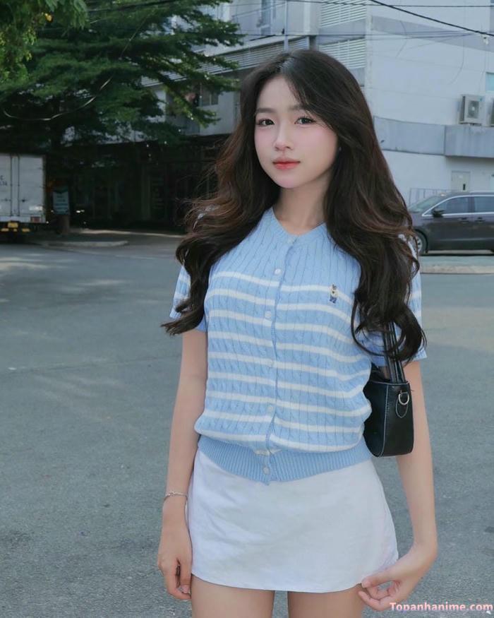 ảnh gái lớp 9 có gu ăn mặc